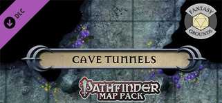 Fantasy Grounds - Pathfinder RPG - GameMastery Map Pack: Cave Tunnels cover image