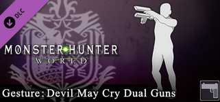 Monster Hunter: World - Gesture: Devil May Cry Dual Guns background image