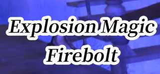 Explosion Magic Firebolt VR background image