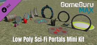GameGuru MAX Low Poly Mini Kit - Sci-Fi Portals background image
