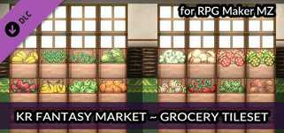 RPG Maker MZ - KR Fantasy Market - Grocery Tileset background image