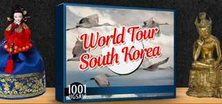 1001 Jigsaw World Tour South Korea background image