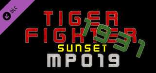 Tiger Fighter 1931 Sunset MP019 background image