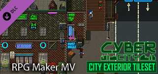 RPG Maker MV - Cyber City: Exterior Tiles cover image