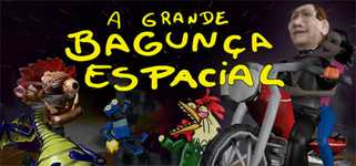 A grande bagunça espacial - The big space mess background image