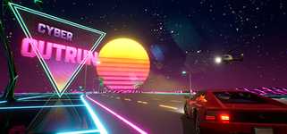 Cyber OutRun background image