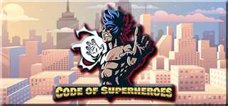 Code Of Superheroes background image