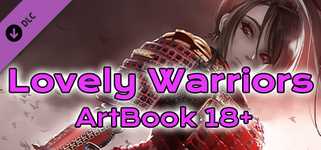 Lovely Warriors - Artbook 18+ background image