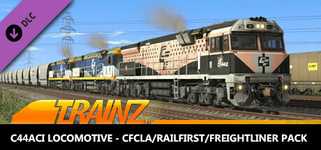 Trainz 2022 DLC - CFCLA, RailFirst, Freightliner GE C44aci Pack background image