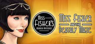 Miss Fisher and the Deathly Maze background image