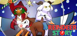 Reindeer Story background image
