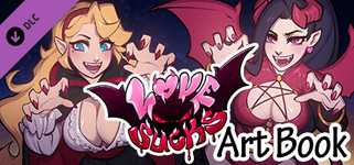 Love Sucks Art Book background image