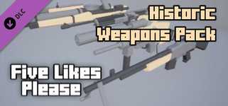 Five Likes Please - Historic Weapons Pack background image