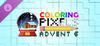 Coloring Pixels - Advent 6 Pack cover image