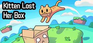 Kitten Lost Her Box background image
