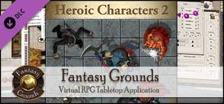 Fantasy Grounds - Top-down Tokens - Heroic 2 background image