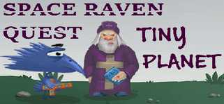 Space raven quest - Tiny planet background image