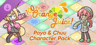 100% Orange Juice - Poyo & Chuu Character Pack background image