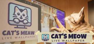 Cat's Meow Live Wallpaper background image