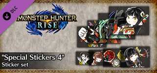 MONSTER HUNTER RISE - "Special Stickers 4" Sticker set background image