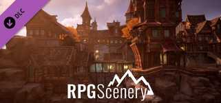 RPGScenery - Small Town Scene background image