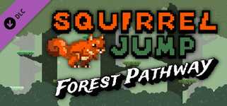 Squirrel Jump - Forest Pathway background image