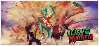 Alien Mayhem background image