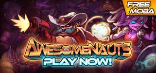 Awesomenauts - the 2D moba background image