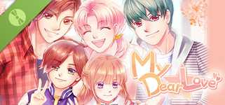 MY DEAR☆LOVE: A Shojo-Inspired Otome Sim/Visual Novel (Demo) background image