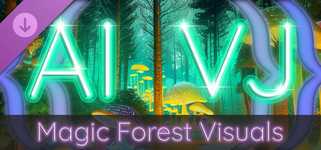 AI-VJ - Magic Forest Visuals background image