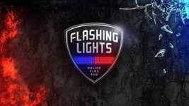 Flashing Lights - Police Fire EMS background image