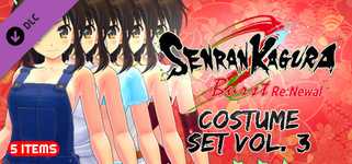 SENRAN KAGURA Burst Re:Newal - Costume Set Vol.3 background image