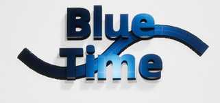 Blue Time background image