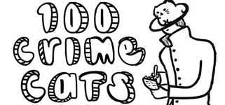 100 Crime Cats background image