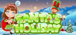 Santa's Holiday background image