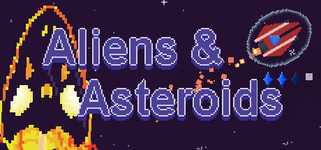 Aliens&Asteroids background image
