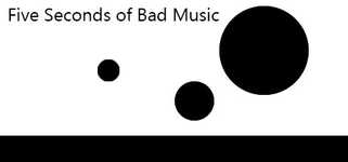 Five Seconds of Bad Music background image