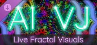 AI-VJ - Live Fractal Visuals background image