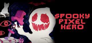 Spooky Pixel Hero background image