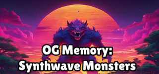 OG Memory: Synthwave Monsters background image