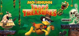 Moorhuhn 'Traps and Treasures' background image