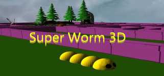 Super Worm 3D background image