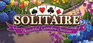Solitaire Beautiful Garden Season background image