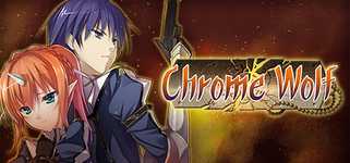 Chrome Wolf background image