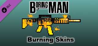 Boring Man: Burning Weapon Skins background image