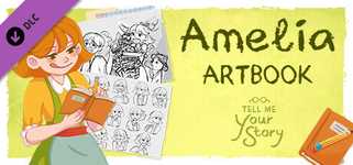 Tell Me Your Story - Amelia Artbook background image