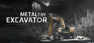 Metal Toy Excavator background image