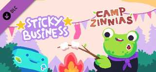 Sticky Business: Camp Zinnias background image