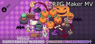 RPG Maker MV - Plue's Cute Fantasy Worlds - Magic Days & Scary Nights cover image
