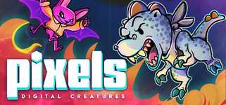 PIXELS: Digital Creatures background image